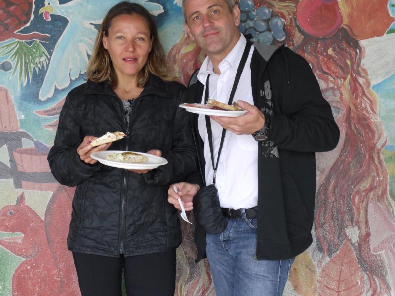 Evelyne et son epoux