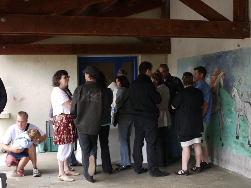 Groupe autour du Planteur