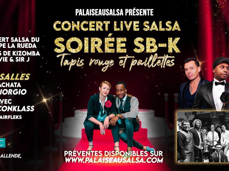 Soirée SBK Tapis Rouge et Concert Live Mars 2023