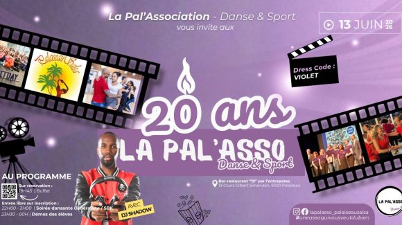 Fête de l&rsquo;Association 2026 – 20ans